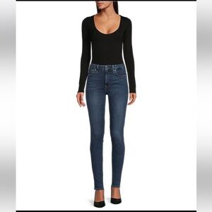 EUC Good American Always Fits Good Legs Skinny Jeans - Blue200